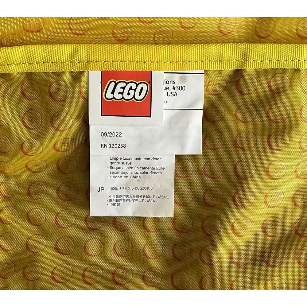 Lego Official Gear Storage Bag Play Mat Playroom Zip Up Travel Handles